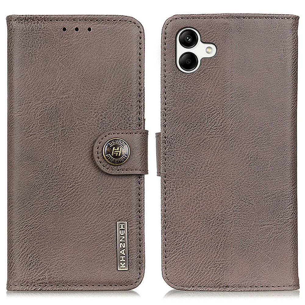 KHAZNEH PU kožené pouzdro pro Samsung Galaxy F14 5G stojánek na peněženku s texturou hovězí kůže kryt telefonu KHAZNEH PU kožené pouzdro pro Samsung Galaxy F14 5G stojánek na peněženku s texturou hovězí kůže kryt telefonu